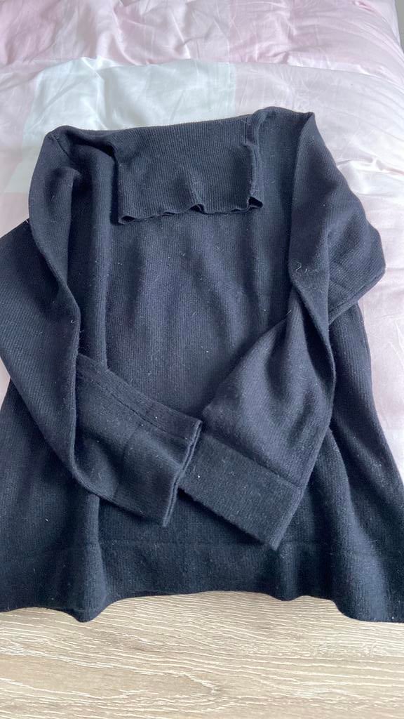 Pull à col roulé noir 42/44 Pauline B, Enlèvement ou Envoi, Comme neuf