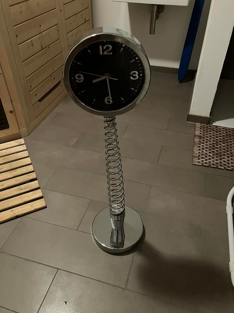 Design uurwerk ca 1 mtr hoog, Ophalen of Verzenden, Zo goed als nieuw