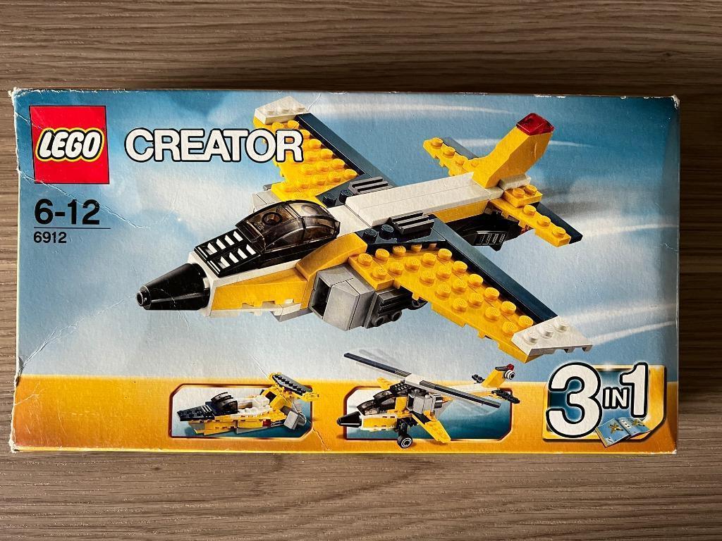 Boîte Lego Creator 6912 L'avion à réaction, Enlèvement ou Envoi, Utilisé, Ensemble complet, Lego