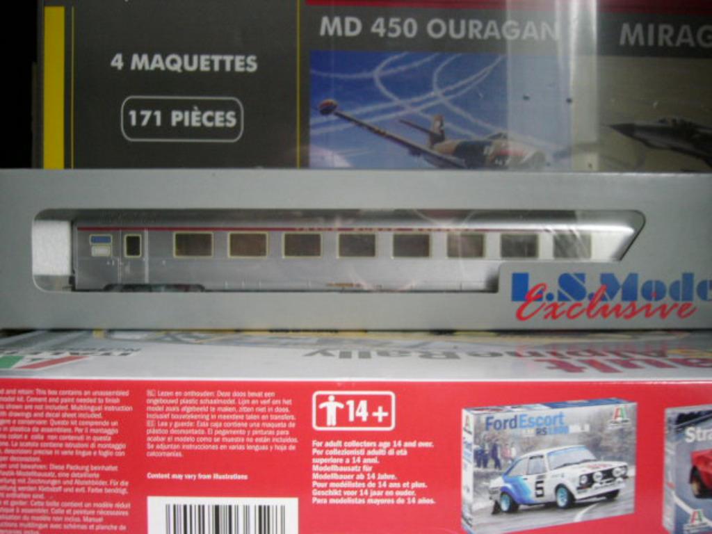 LS MODELS 41008 voiture mistral 69 A8U sncf époque IVB ho dc, Neuf, Autres marques, Enlèvement ou Envoi, Wagon