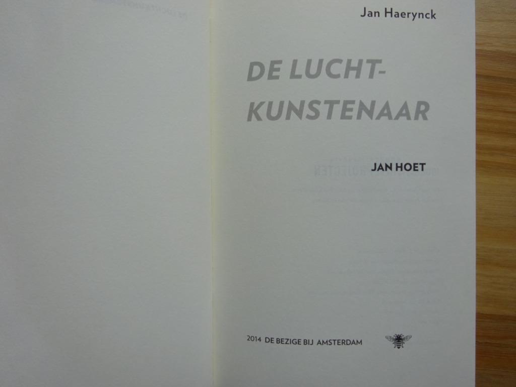 Jan Hoet, de luchtkunstenaar- monografie door Jan Haerynck,, Boeken, Gelezen, Jan Haerynck, Ophalen of Verzenden, Overige onderwerpen