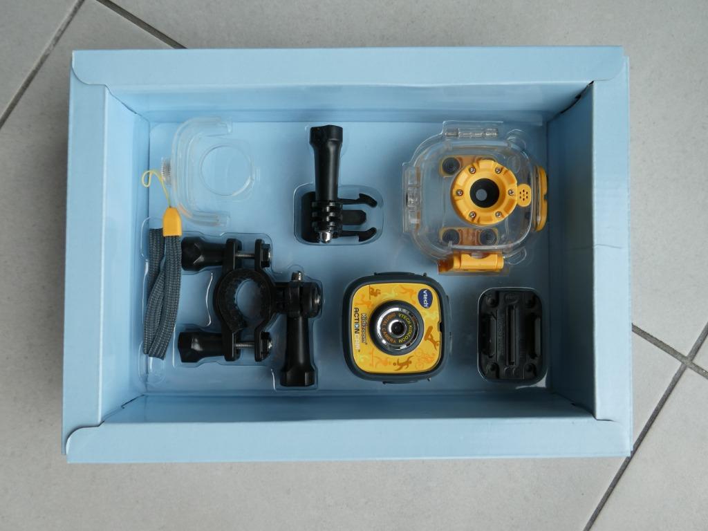 Kidizoom Action Cam + tas, Enlèvement ou Envoi, Utilisé, 4 à 6 ans