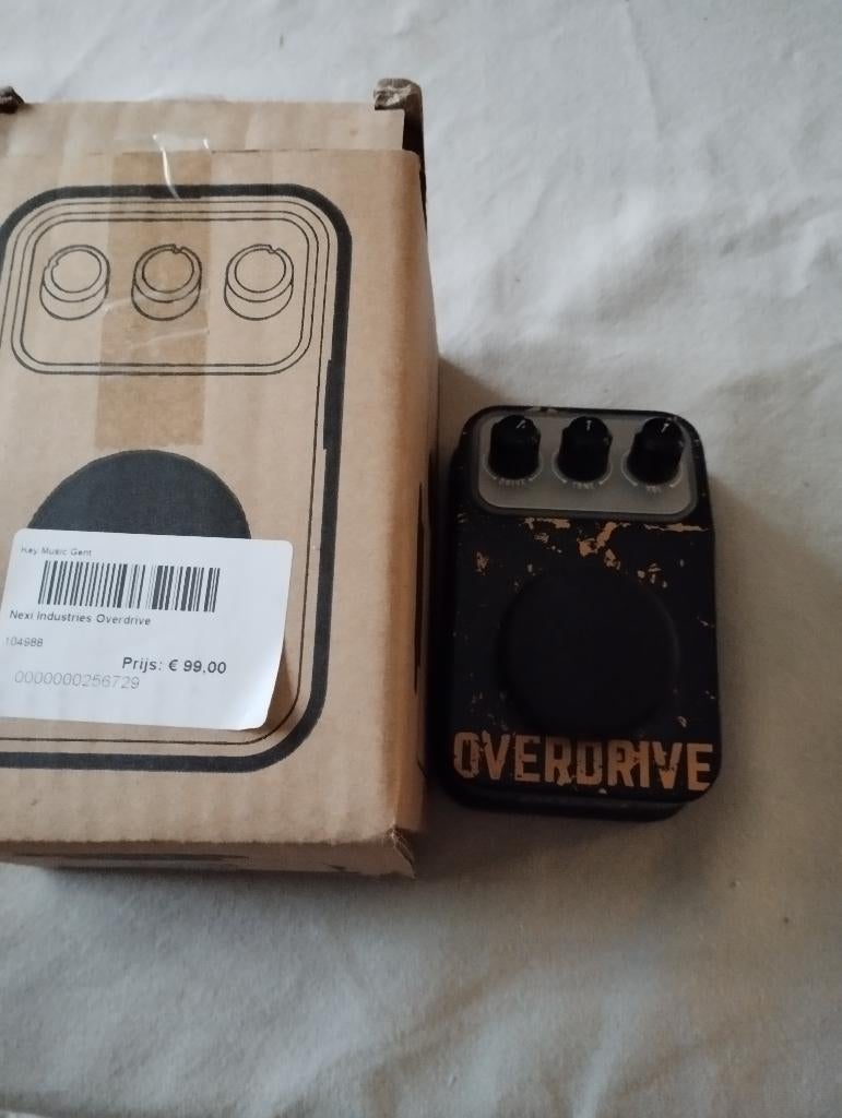 Gitaar pedaal. Nexi industries. Overdrive, Enlèvement, Utilisé, Distortion, Overdrive ou Fuzz
