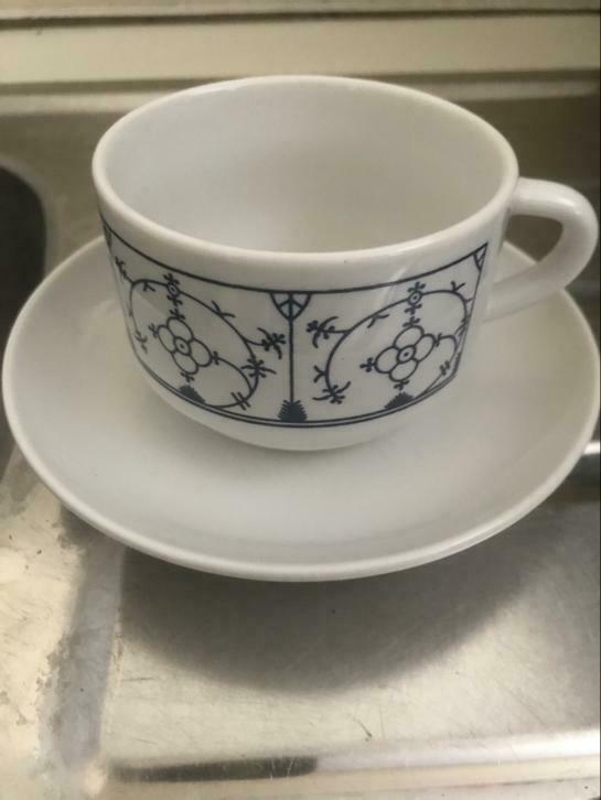 Tas en ondertas, Huis en Inrichting, Keuken | Servies, Ophalen of Verzenden, Nieuw, Porselein