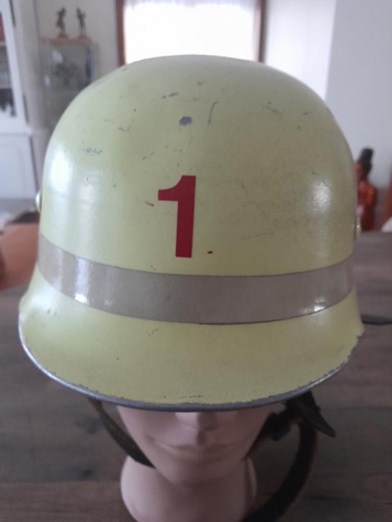 Ancien casque de pompier allemand, Enlèvement ou Envoi, Autres, Casque ou Béret