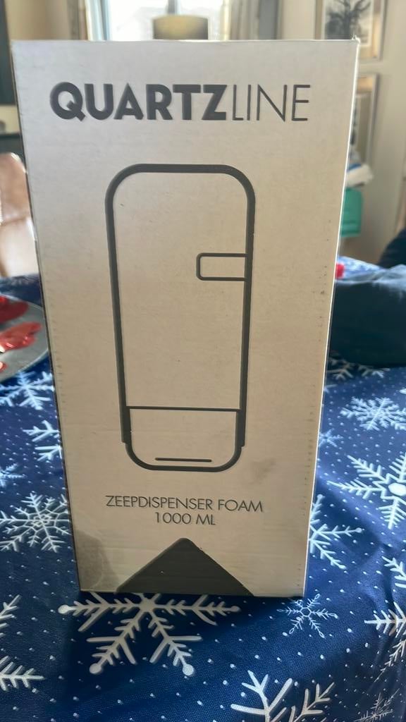 Zeepdispenser 1000ml wit, Ophalen, Nieuw, Wit