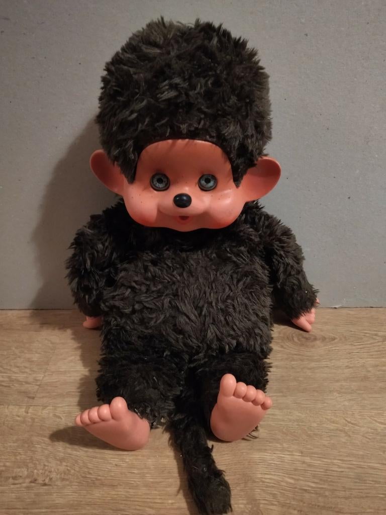 Monchhichi groot bewegende ogen, Verzamelen, Ophalen of Verzenden, Gebruikt