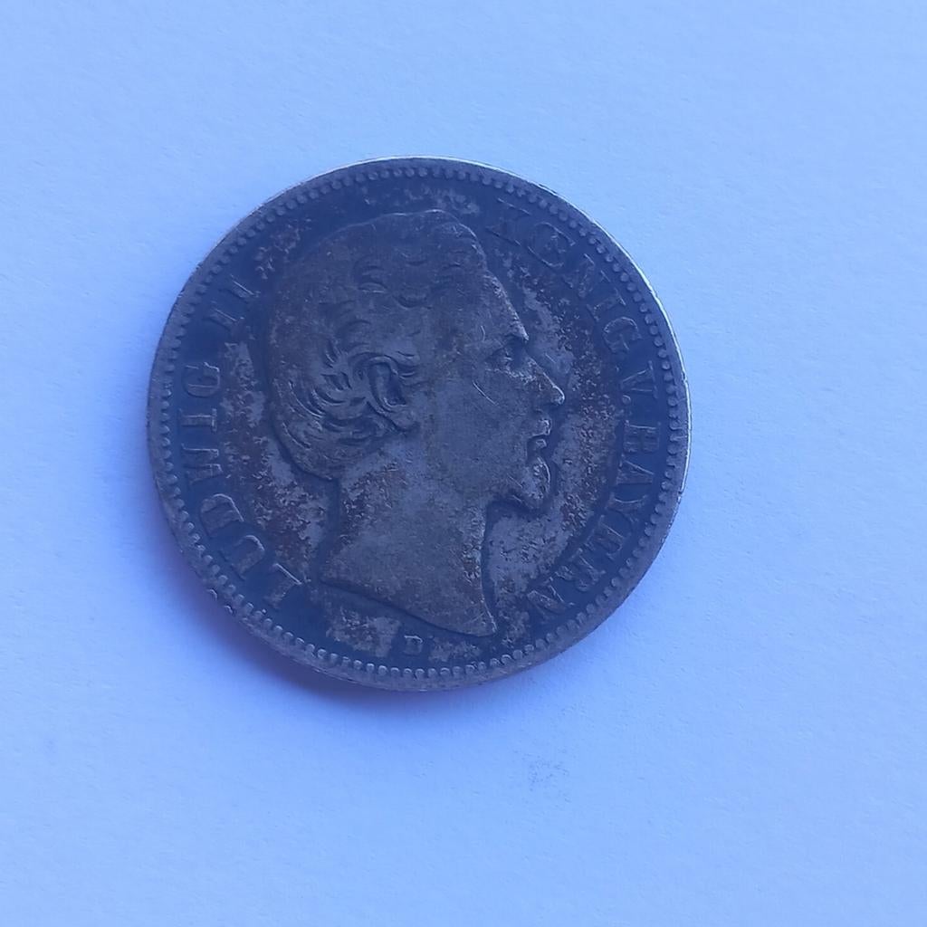 Zwei Mark Deutsches Reich 1876 argent, Enlèvement ou Envoi, Argent
