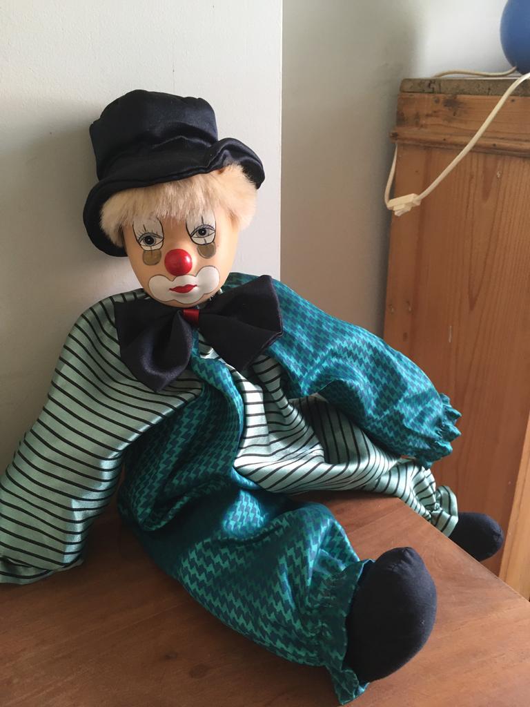 Clown, Verzamelen, Poppen, Zo goed als nieuw, Pop