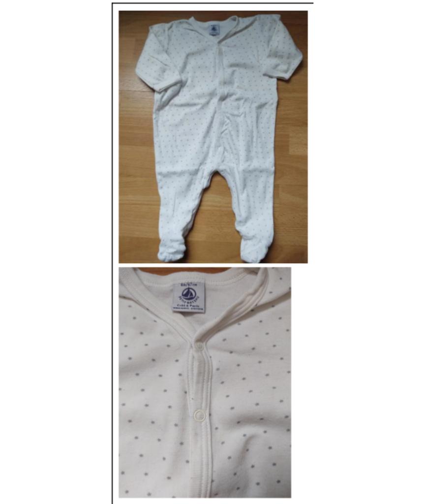 pyjama taille 68, Enlèvement ou Envoi, Utilisé, Petit Bateau