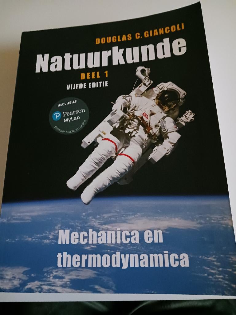 Natuurkunde -  Deel 1 - vijfde editie, Boeken, Ophalen of Verzenden, Nieuw, Douglas C. Giancoli, Natuurwetenschap