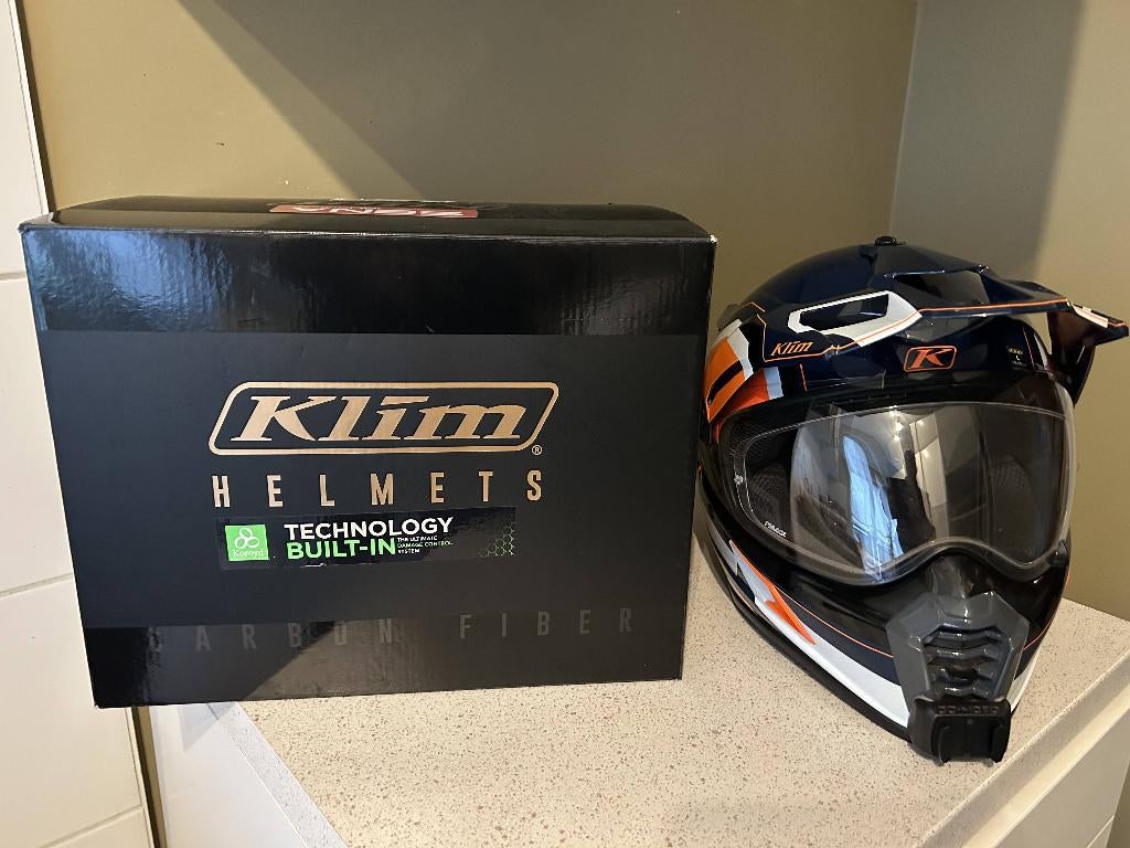 CASQUE KLIM KRIOS PRO + INTERCOM SENA 50S, Autres marques, Femmes, Seconde main, Casque off road