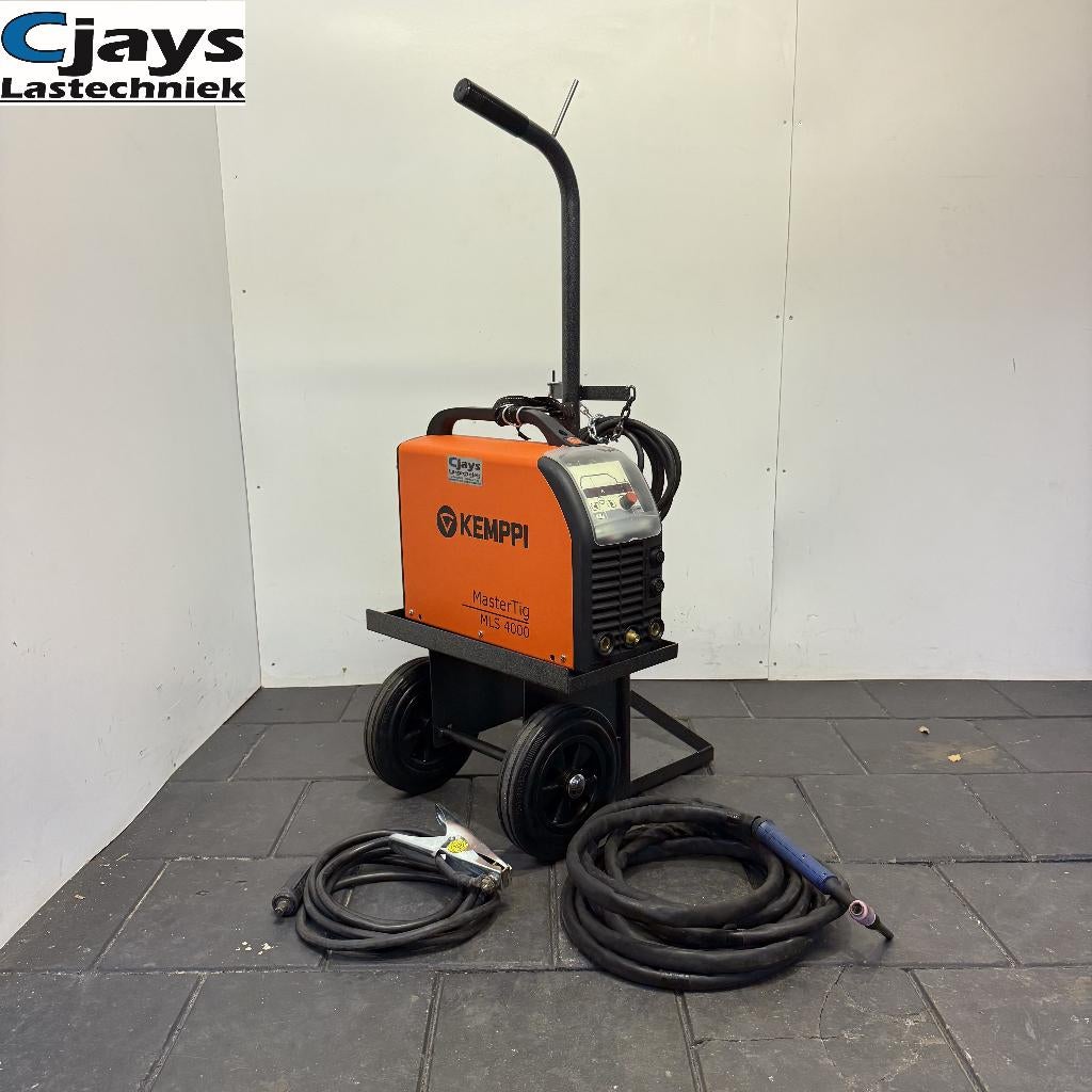 Kemppi MLS 4000 Tig Gasgekoeld Lasapparaat + Garantie, Enlèvement ou Envoi, Utilisé, 250 ampères, Tig