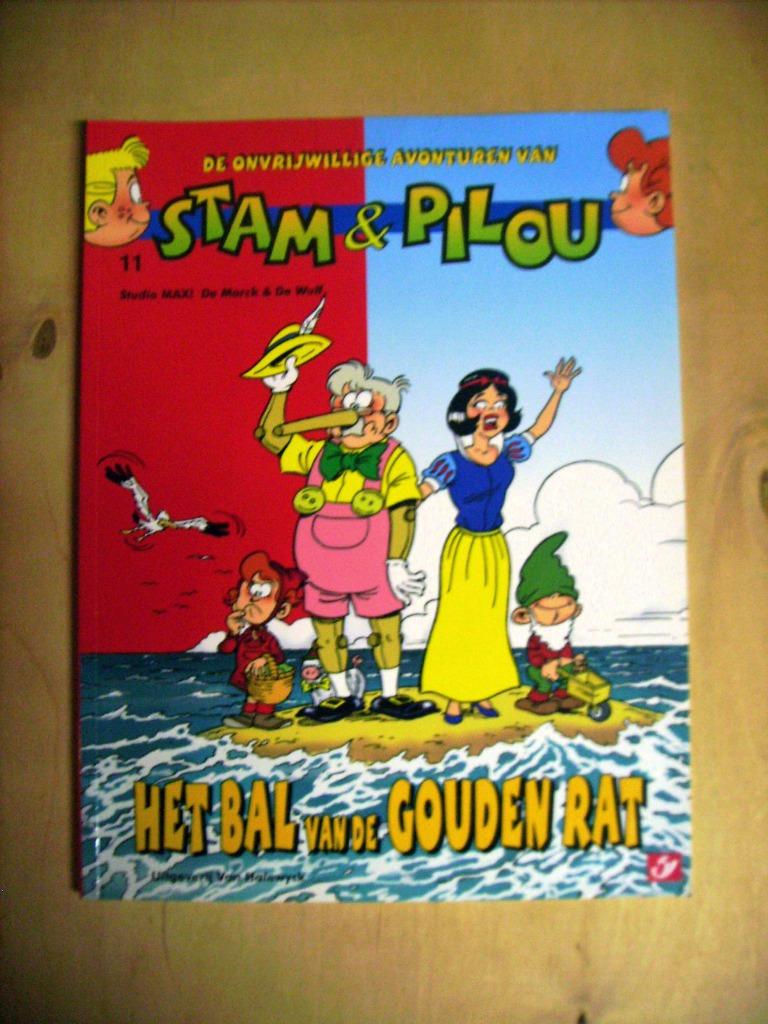 Stam & Pilou - Het bal van de gouden rat, Une BD, Enlèvement ou Envoi, Comme neuf