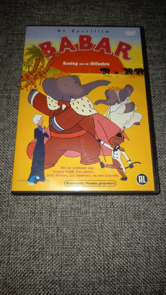 DVD Babar, Ophalen of Verzenden, Gebruikt