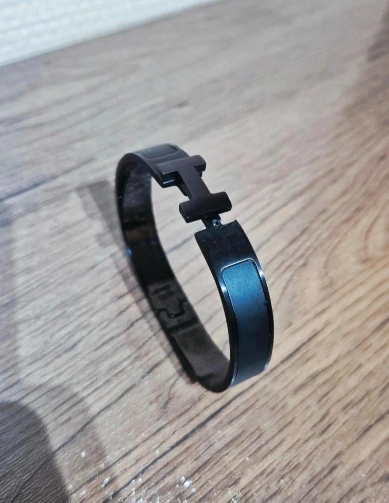 Bracelet pour homme hermès, Bijoux, Sacs & Beauté, Bracelets, Enlèvement ou Envoi, Comme neuf, Noir