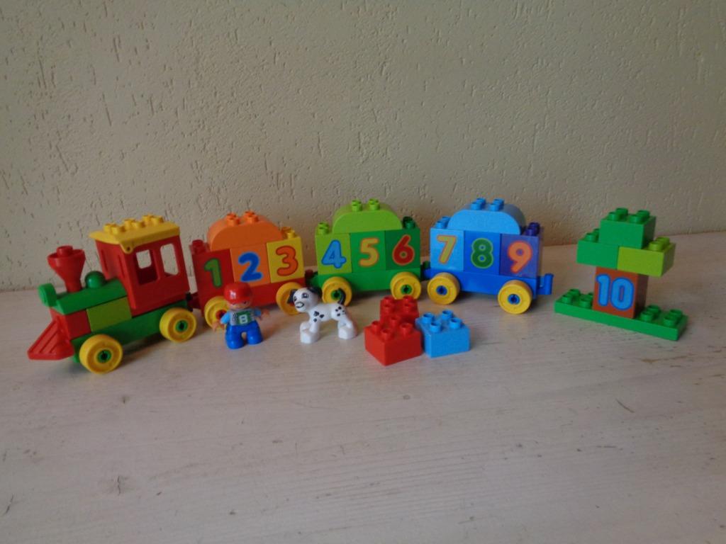 LEGO DUPLO Getallentrein - 10558, Kinderen en Baby's, Ophalen of Verzenden, Gebruikt, Complete set, Duplo