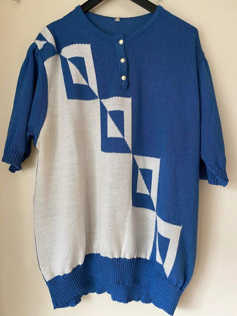 Ondelys Vintage blouse — Gemaakt in België — Maat EL, Ophalen of Verzenden, Zo goed als nieuw