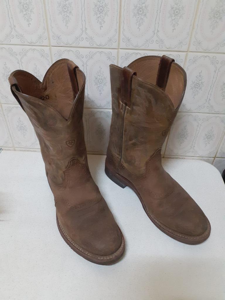 Ariat Western Boots (maat 46), Bottes, Comme neuf, Brun, Enlèvement