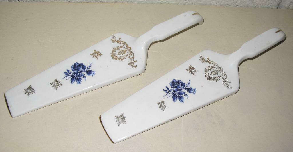 Taartschep Porcelaine de Paris, Antiek en Kunst, Ophalen of Verzenden