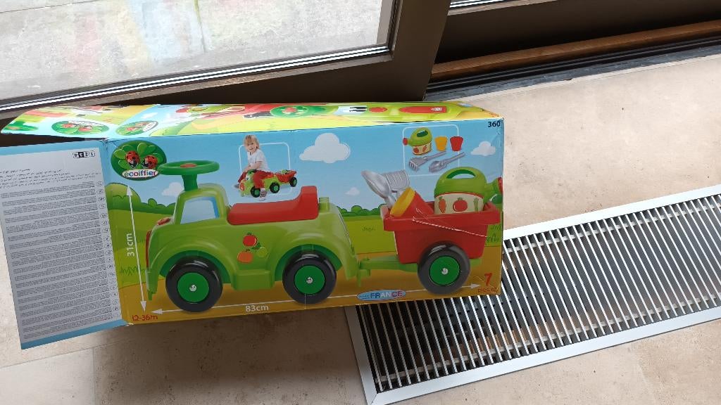Déambulateur avec chariot - par Ecoiffier, Enlèvement ou Envoi, Utilisé, Véhicule de marche
