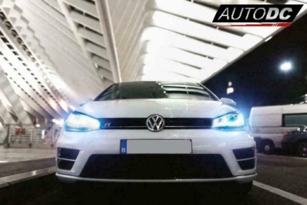Phares avant golf 7 look GOLF 7R chome-Clignotant dynamique!, Ophalen of Verzenden