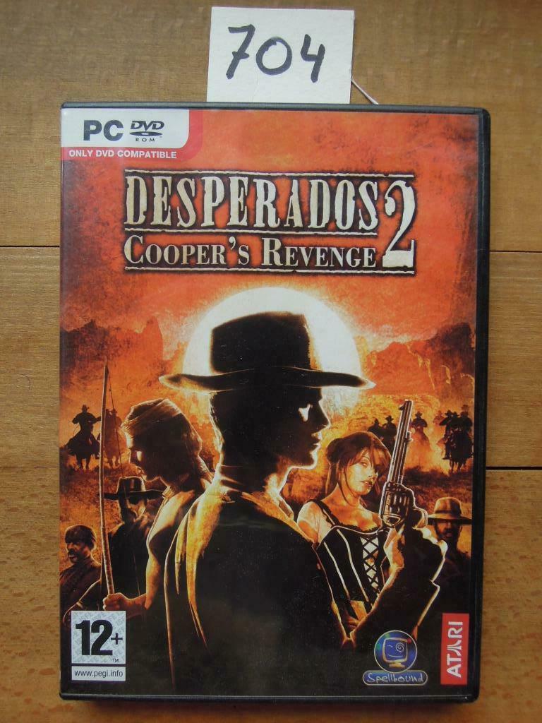 PC DVD-Rom Desperados 2 Cooper's Revenge, Enlèvement ou Envoi, À partir de 12 ans, Aventure et Action, Utilisé