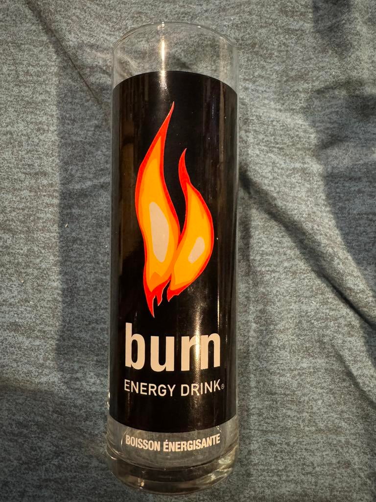 Burn Energy drink et Nesquik verres promo, Enlèvement ou Envoi, Comme neuf