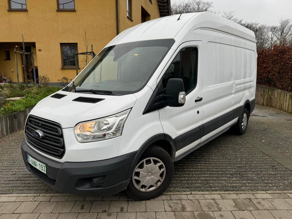 Ford Transit 2.0 diesel automaat BTW wagen, Auto's, Ford, 4 deurs, Stof, Wit, Bedrijf