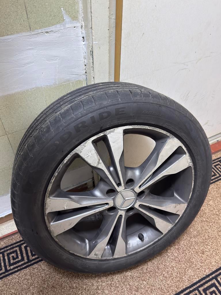 Mercedes-Benz Velgen 18inch, Auto-onderdelen, Banden en Velgen, Ophalen, 18 inch, Banden en Velgen, Winterbanden