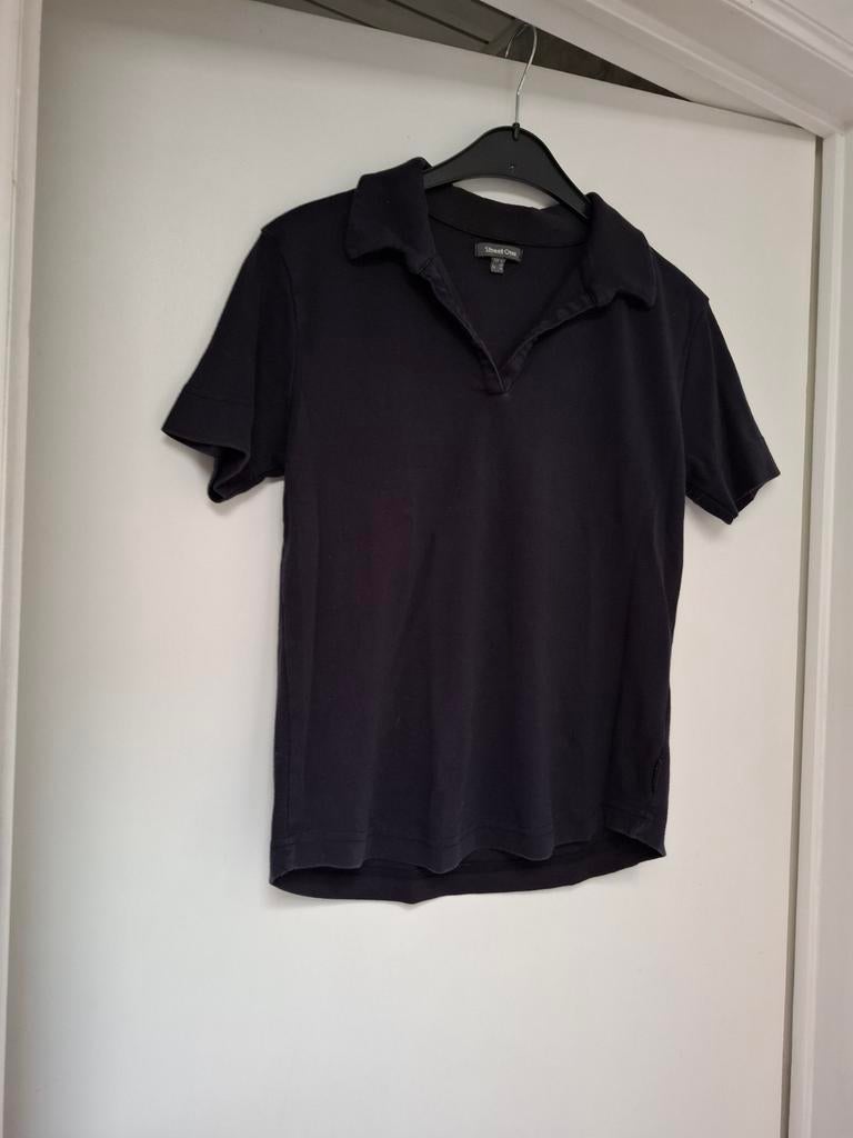 Donker blauwe polo Street One maat 42, Ophalen of Verzenden, Gedragen, Maat 42/44 (L)