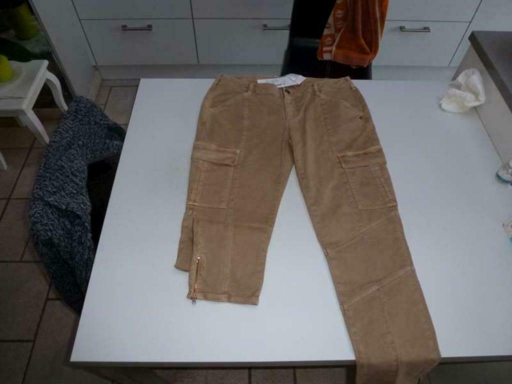 NIEUW beige dames broek HAMPTON BAYS, Kleding | Dames, Ophalen of Verzenden, Nieuw, Maat 38/40 (M), Beige