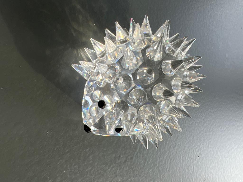 Swarovski egel groot, Verzamelen, Ophalen of Verzenden, Zo goed als nieuw, Figuurtje