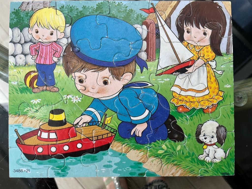 Puzzel 25 stukken, Ophalen, 10 tot 50 stukjes, Gebruikt, 4 tot 6 jaar