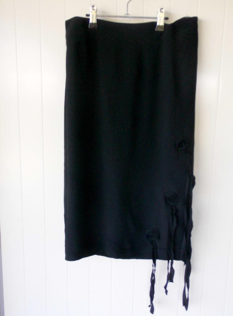 " Liu- JO  "  Jupe noire  Taille 38, Taille 38/40 (M), Enlèvement ou Envoi, Comme neuf, Longueur genou