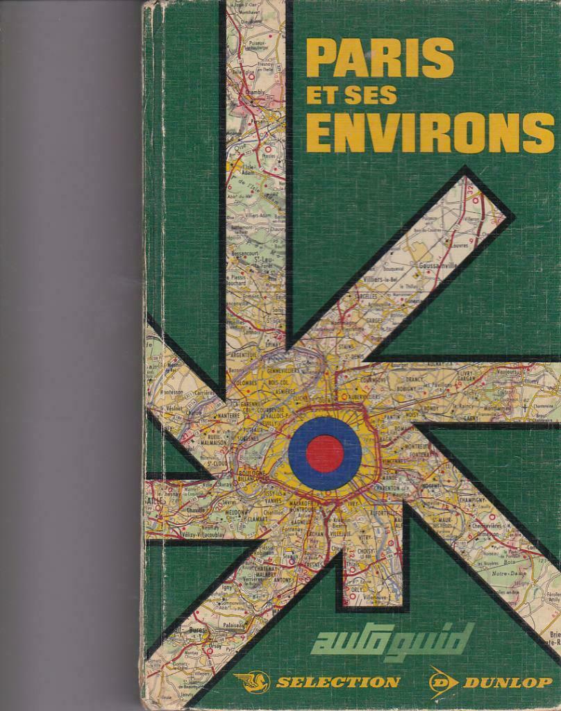 Paris et ses environs.  Autoguide., Gelezen, Ophalen of Verzenden, Europa, Overige typen