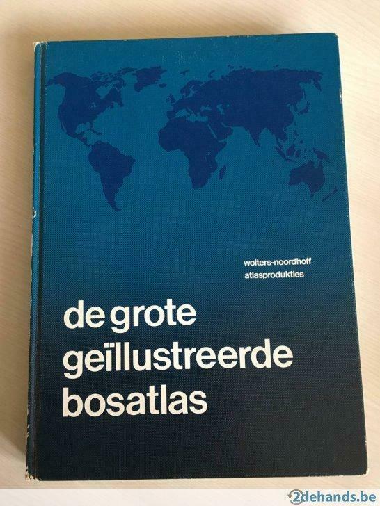 de grote geillustreerde bosatlas, Boeken, Ophalen, Gelezen