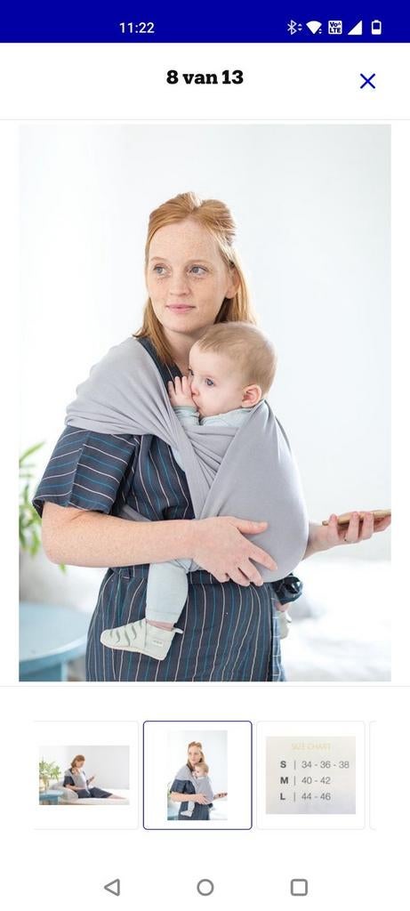 Babylonia TRI COTTI Draagdoek, Ophalen of Verzenden, Nieuw, Draagdoek