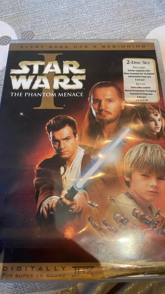 Star wars dvd collectie (6), Ophalen of Verzenden, Gebruikt