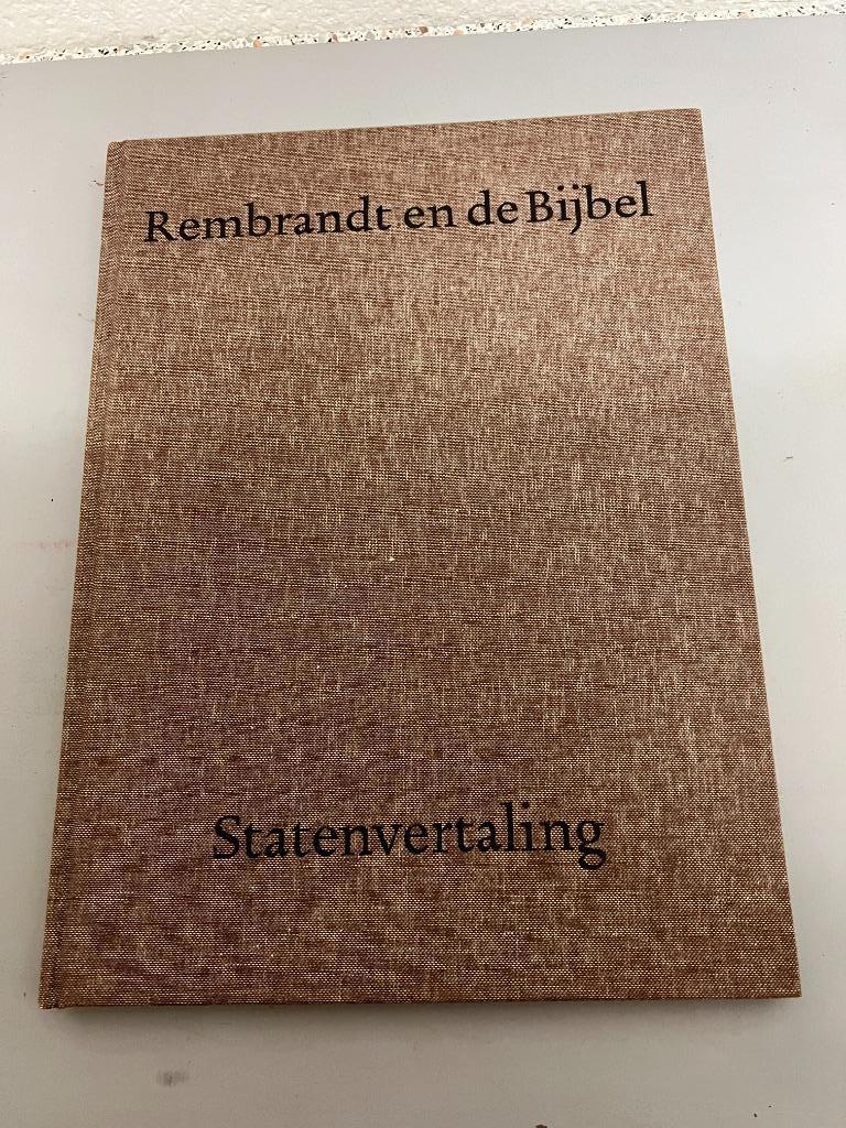 Rembrandt en de bijbel. Deel 1. Het kerstevangelie., Ophalen of Verzenden, Zo goed als nieuw, Hoekstra, Schilder- en Tekenkunst