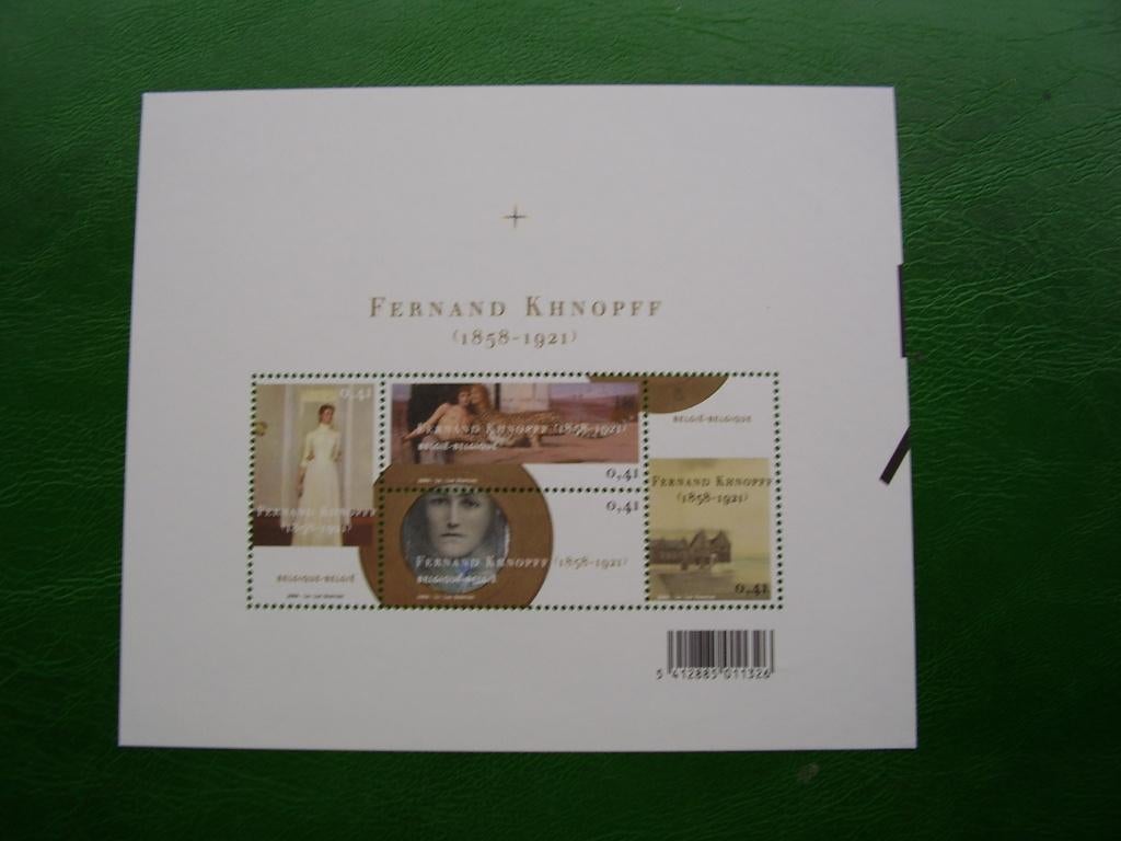 Blok 107 postfris - Fernand Khnopff - 2004, Enlèvement ou Envoi, Non oblitéré, Neuf
