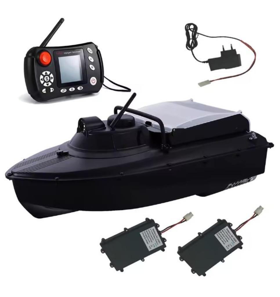 Voerboot Auto-Navigatie GPS Dieptemeter Fishfinder 2 Accu's!, Sports nautiques & Bateaux, Pêche à la ligne | Carpes, Neuf, Envoi