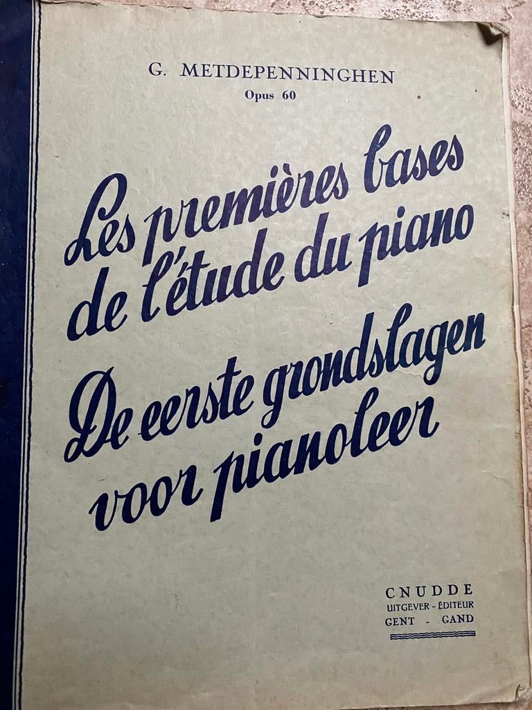 Partituur opleiding, Boeken, Ophalen