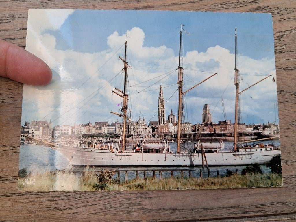 Onbeschreven pk : museumschip Mercator in Antwerpen, Ophalen of Verzenden, Zo goed als nieuw