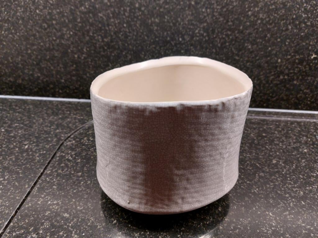 keramische bloempot, Ophalen of Verzenden, Zo goed als nieuw