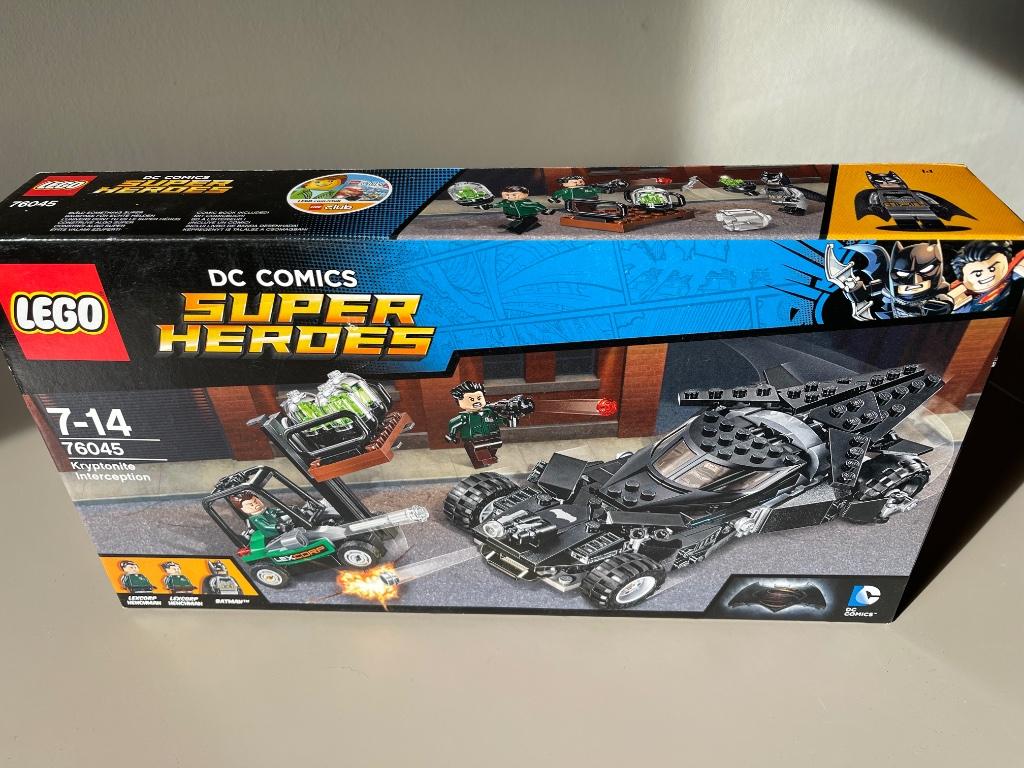 Lego L'INTERCEPTION DE LA KRYPTONITE LEGO DC Comics 76045 :, Ophalen, Nieuw, Lego