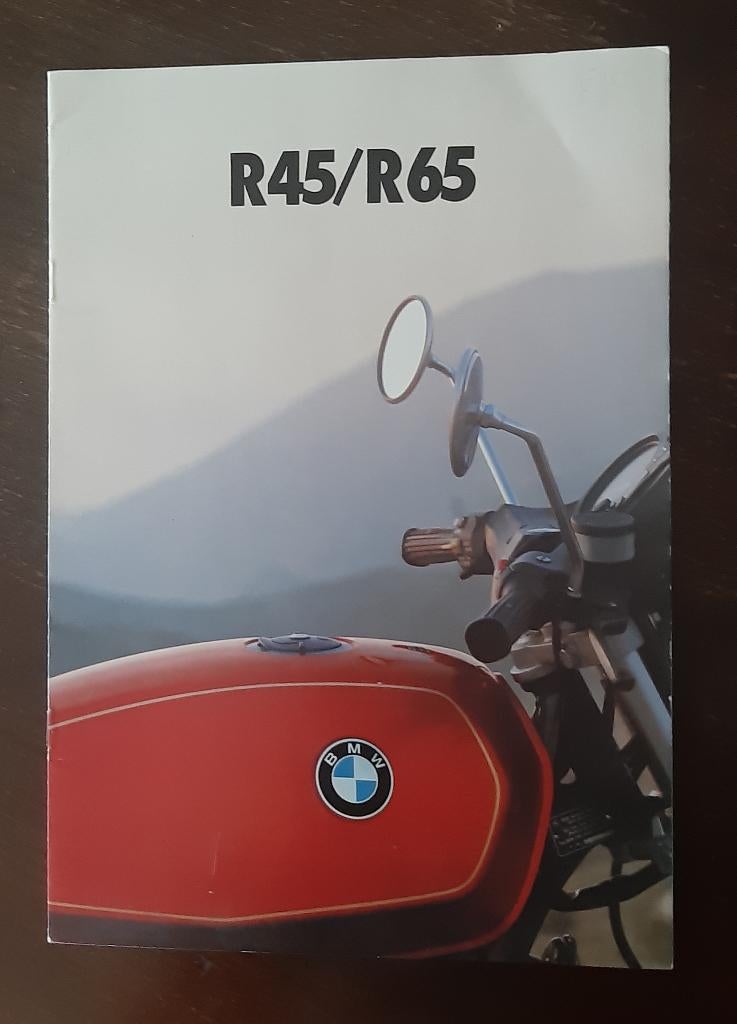 Folder BMW R45 R65, Motoren, Ophalen of Verzenden, BMW