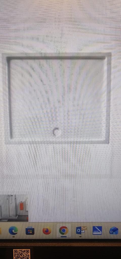 nieuwe douchebak, Ophalen, Zo goed als nieuw