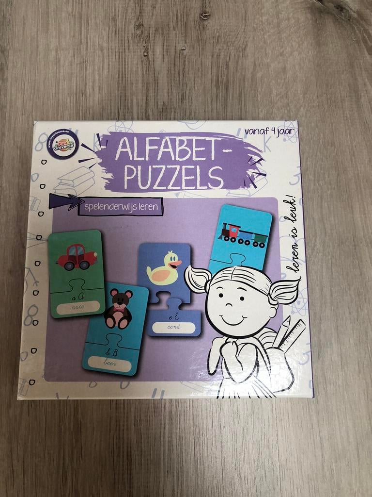 Alfabet  puzzel ( alfabet leren met puzzels), Kinderen en Baby's, Ophalen, Zo goed als nieuw