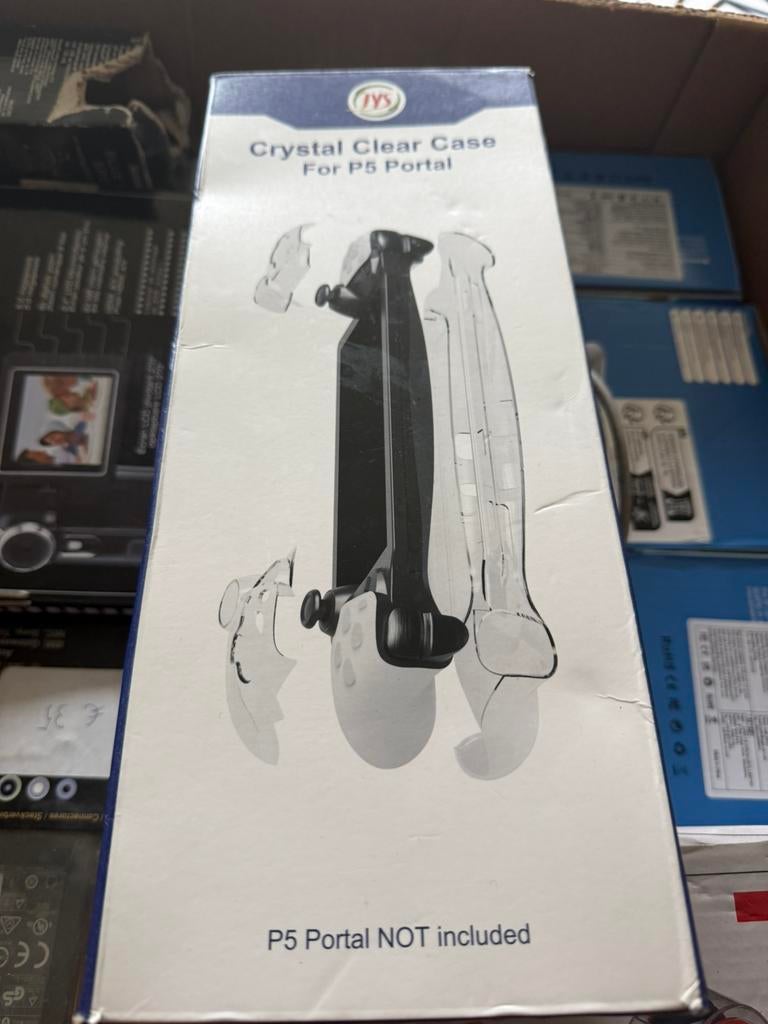 Crystal clear case ps5, Ophalen, Nieuw, Hoesje, Tasje of Behuizing
